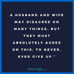 MARRIAGE AND HIGH EXPECTATION