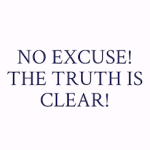 NO EXCUSE!