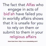 QUOTES OF THE DAY: FOLLOW THE SUNNAH FOR A BETER SOCIETY