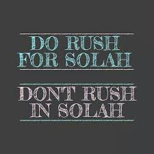 WARNING AGAINST ILTIFĀT (LOOKING HERE AND THERE) IN SOLAH