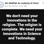 WE ARE NOT TO IMPROVISE!